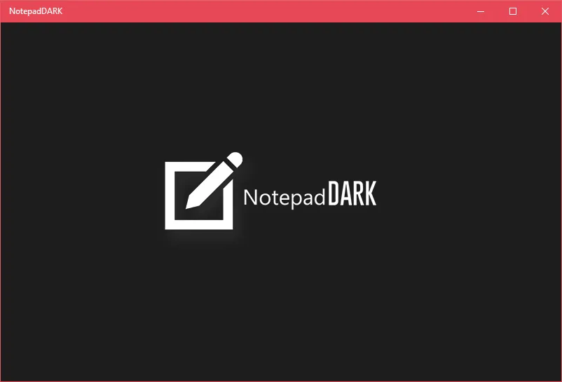 NotepadDARK screenshot 1