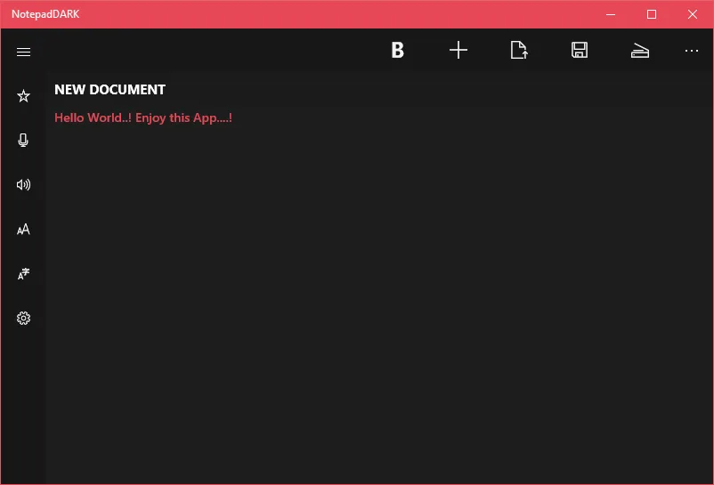 NotepadDARK screenshot 3