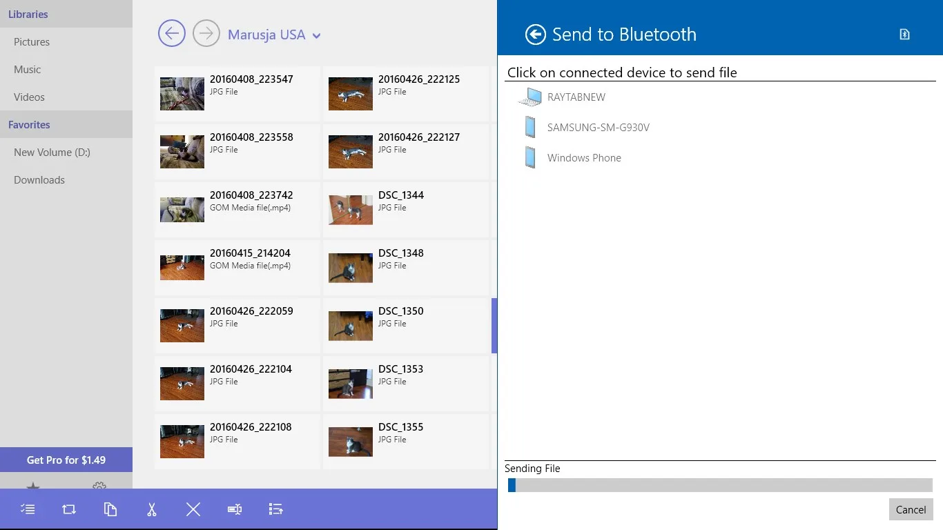 Send to Bluetooth screenshot 4