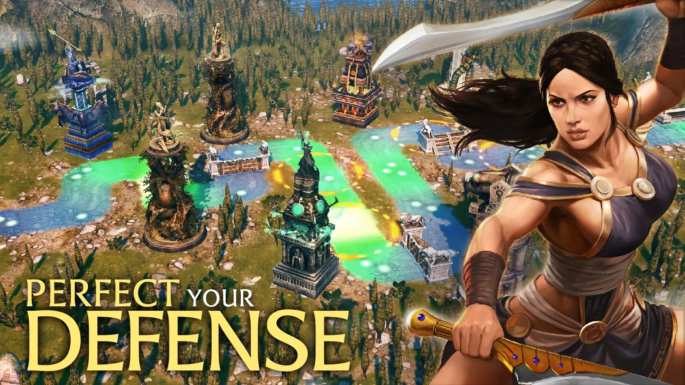 Olympus Rising: Hero Defense screenshot 3