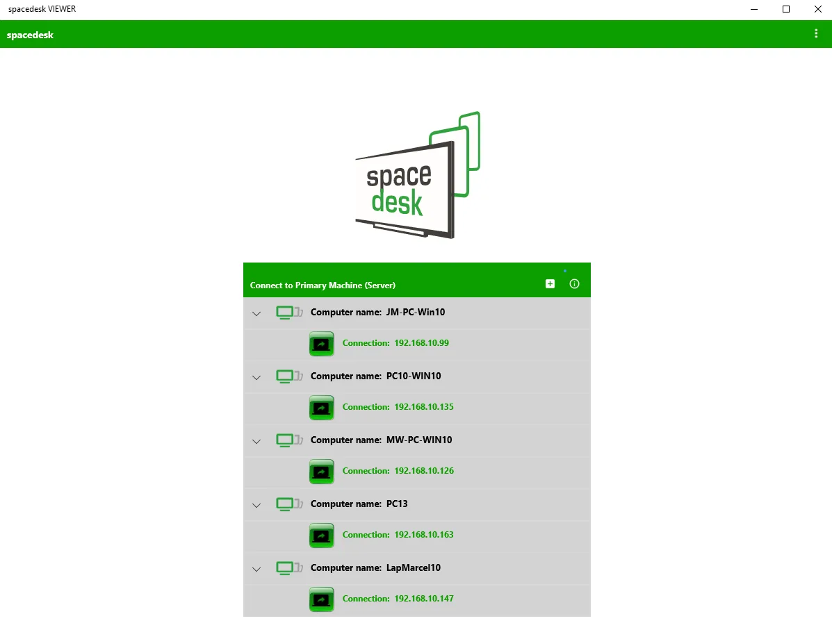 spacedesk screenshot 1