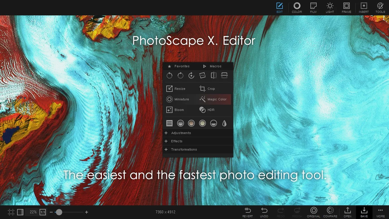 PhotoScape X screenshot 1