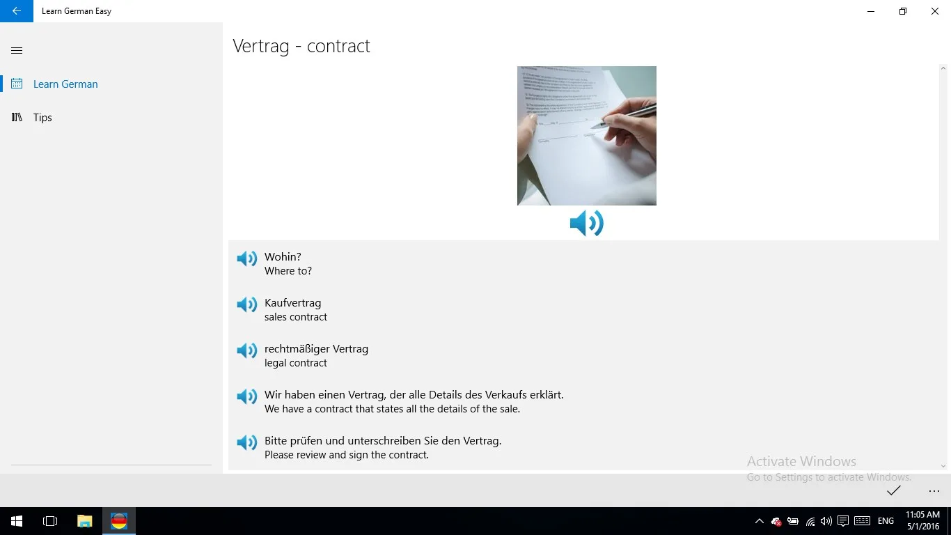 Learn German Easy screenshot 1