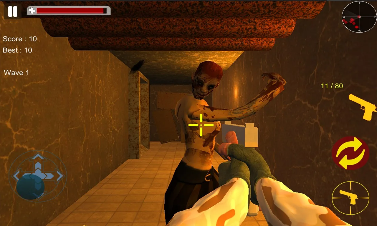 Blood Zombies Dead Target Killer screenshot 5