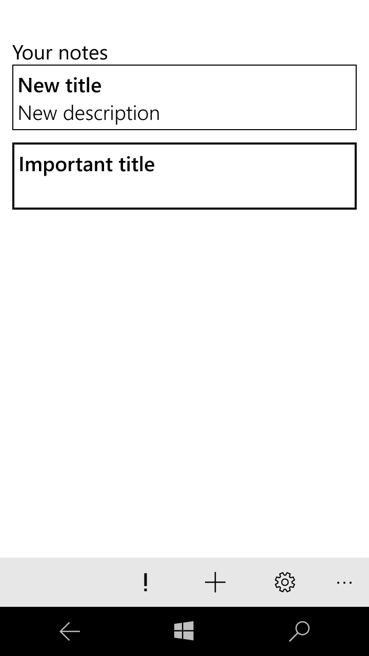 Simple notes screenshot 2