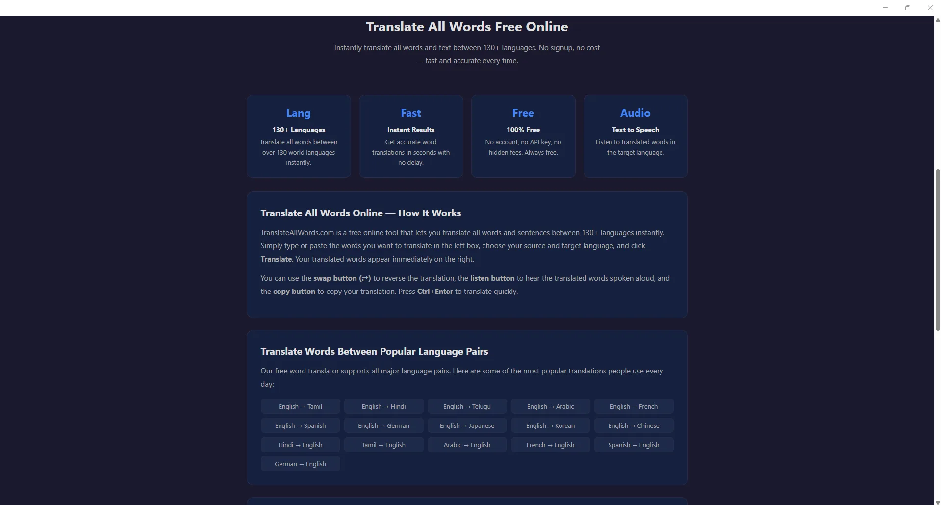 G Translate screenshot 2