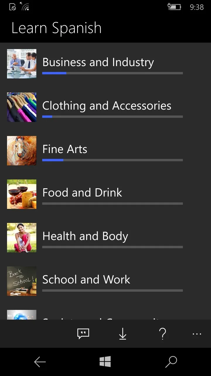 Learn Spanish Phrasebook screenshot 5