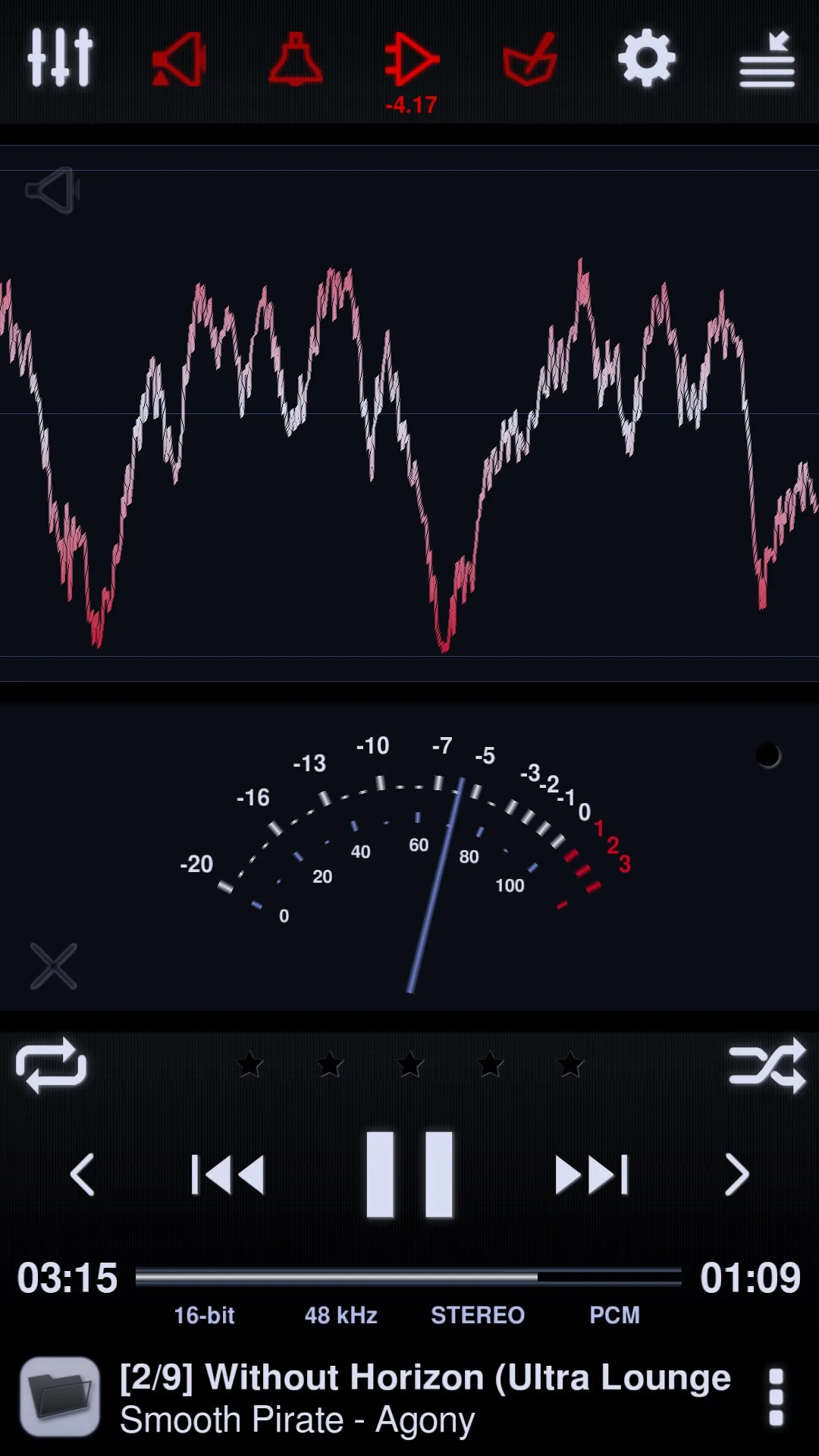 Neutron Music Player screenshot 1