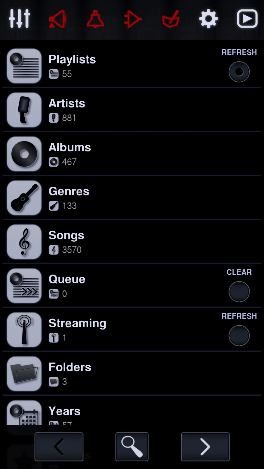 Neutron Music Player screenshot 2