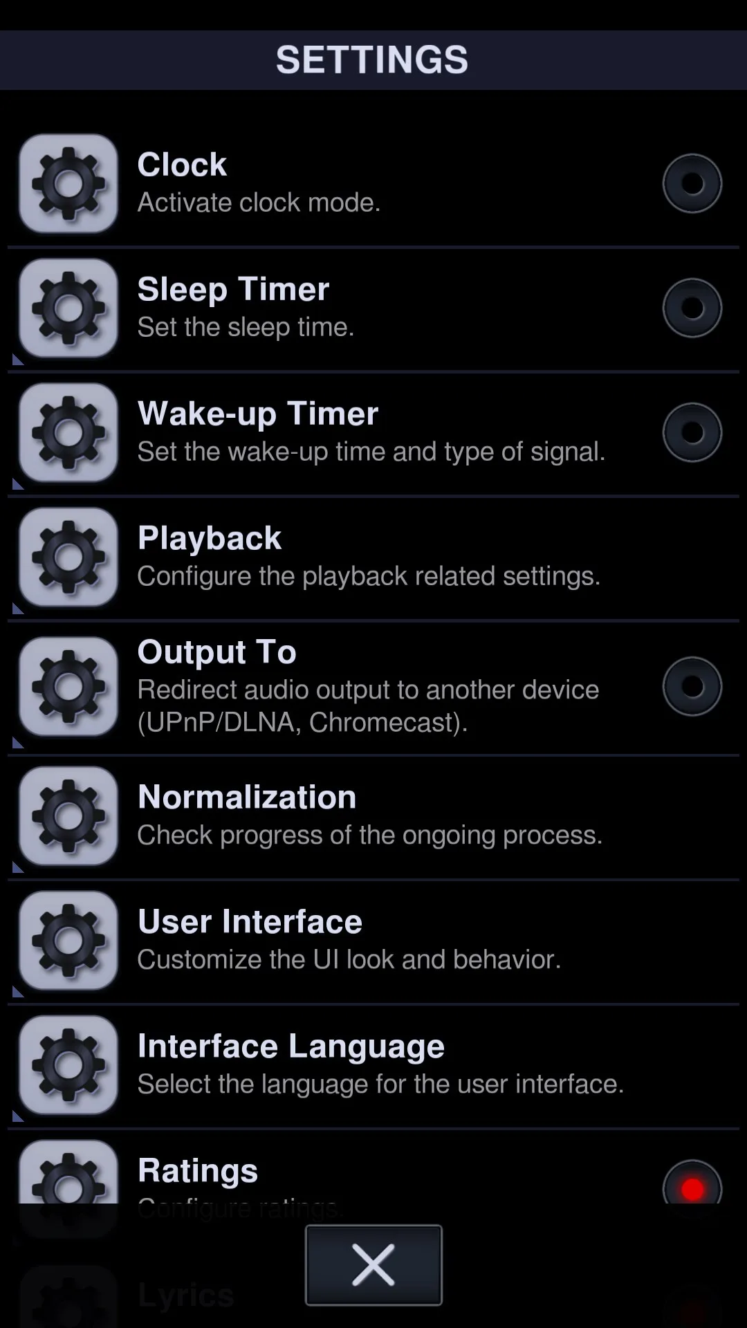 Neutron Music Player screenshot 3