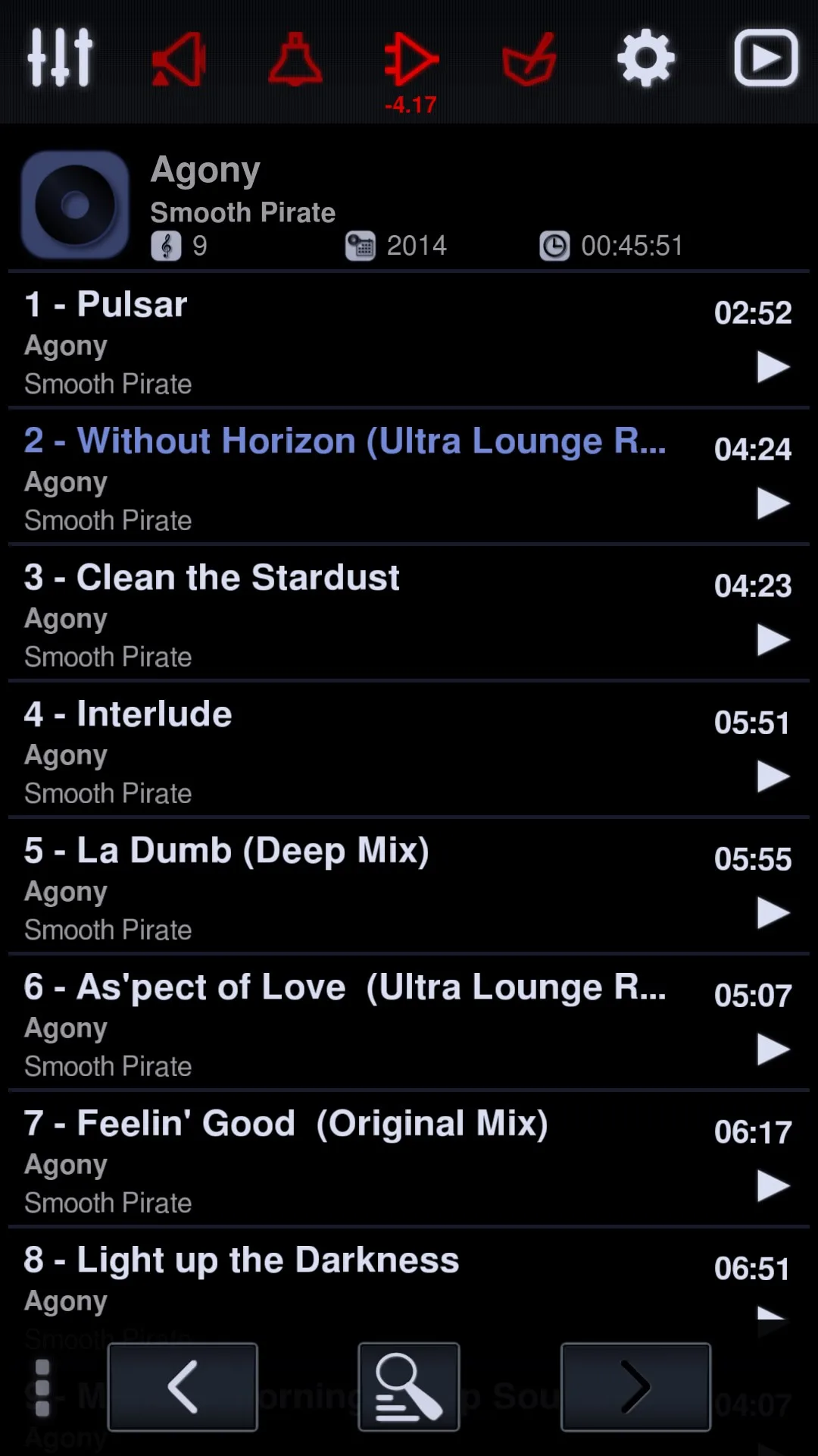 Neutron Music Player screenshot 5
