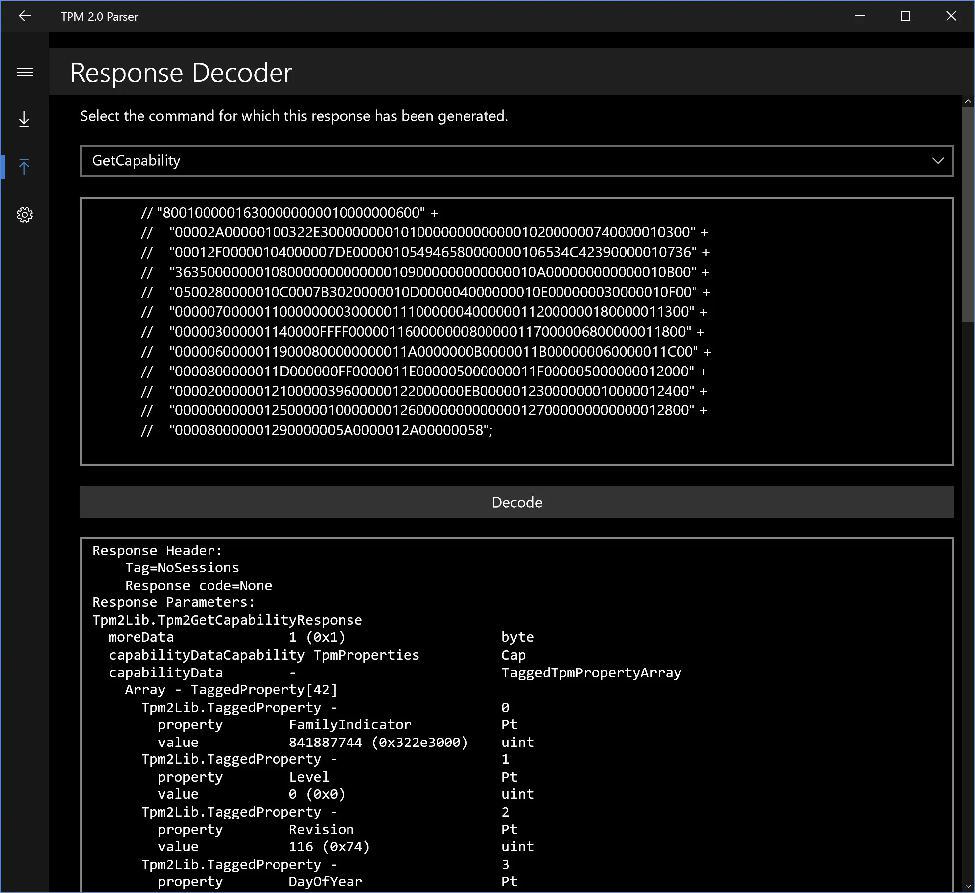 TPM 2.0 Parser screenshot 5