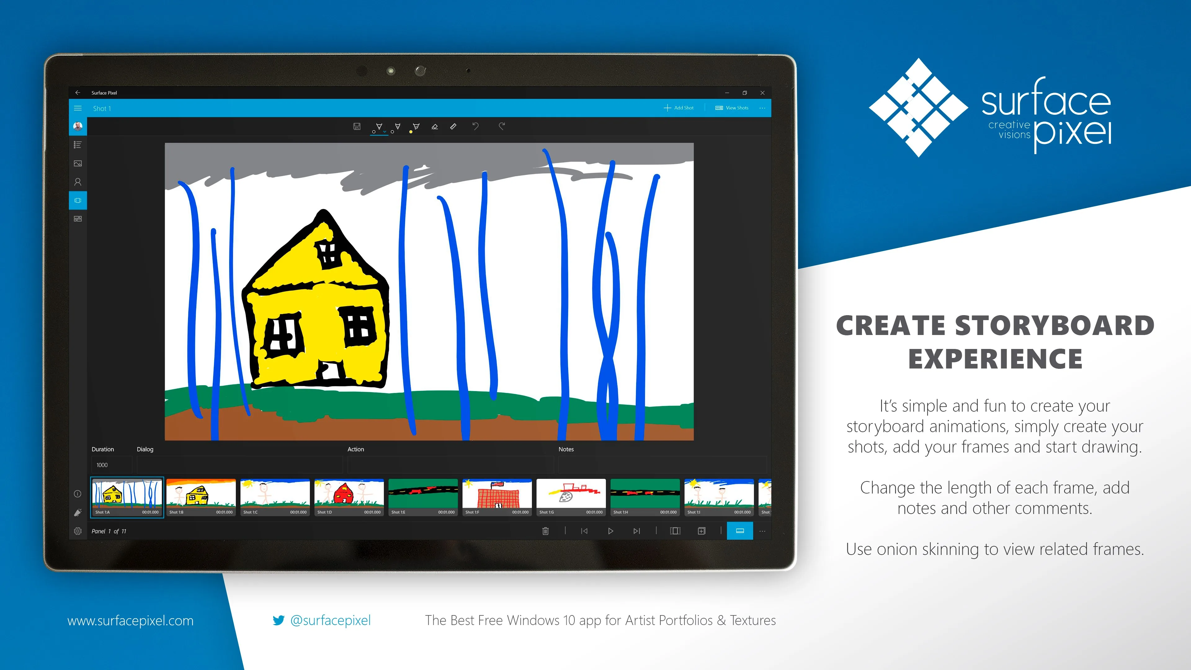 Surface Pixel screenshot 4