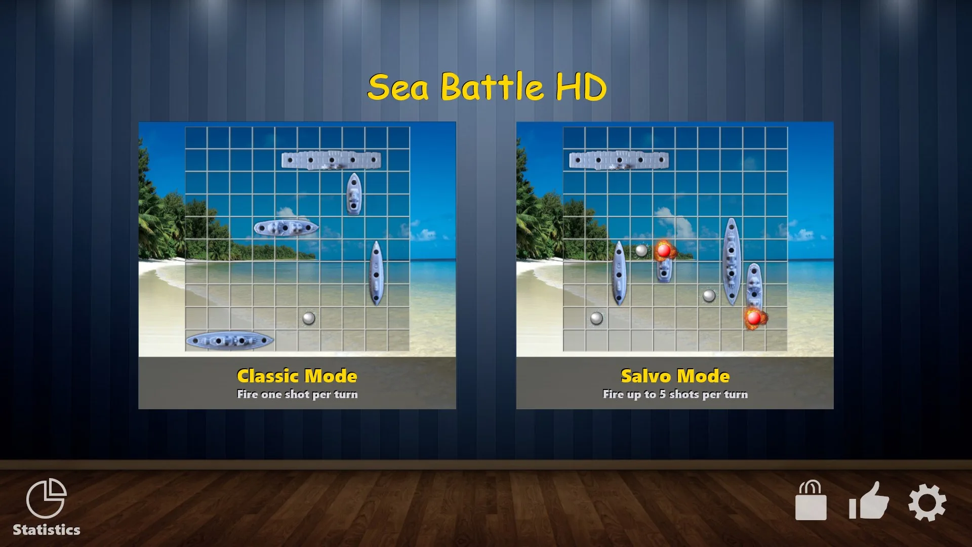 Sea Battle HD screenshot 2