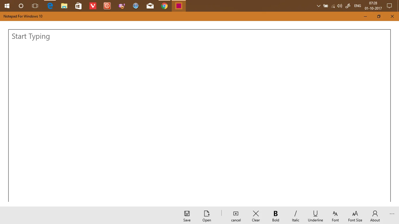 Notepad For Windows 10 screenshot 2