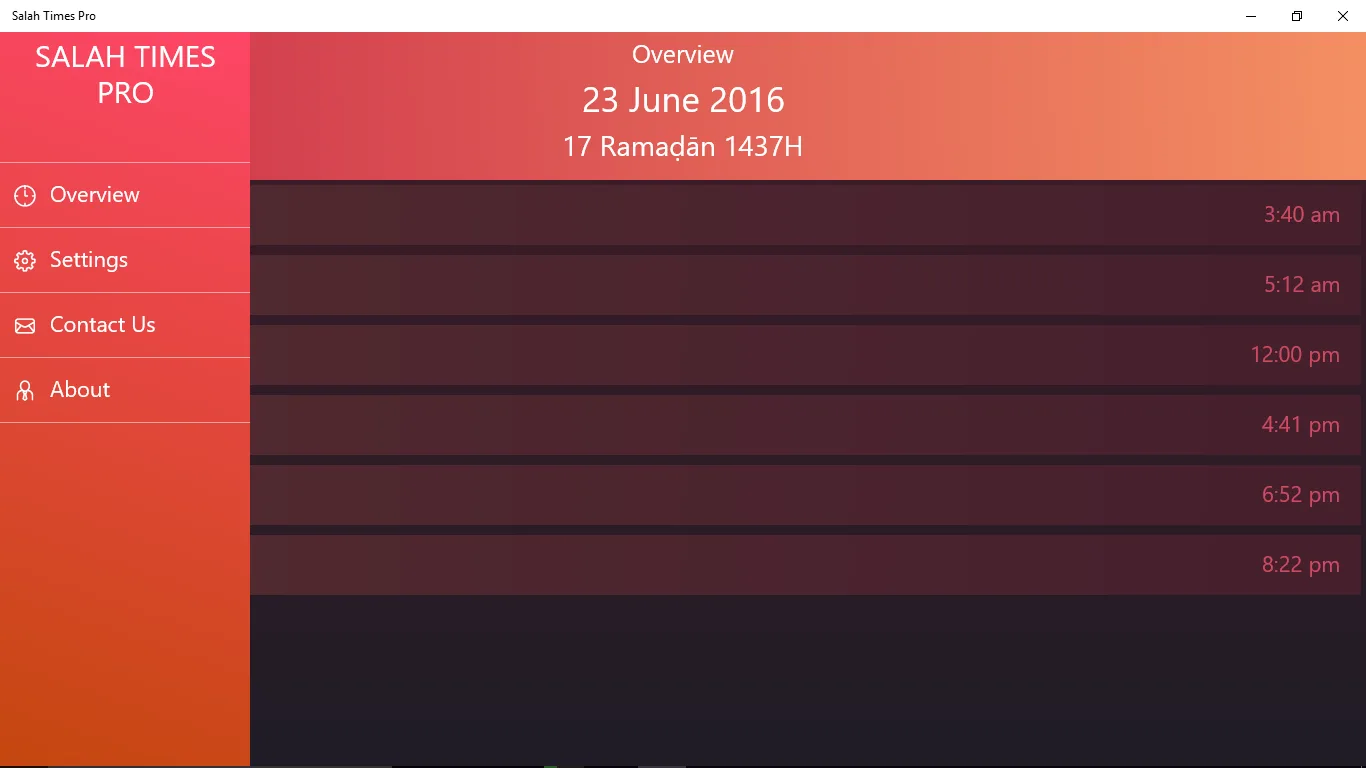 Salah Times Pro screenshot 1