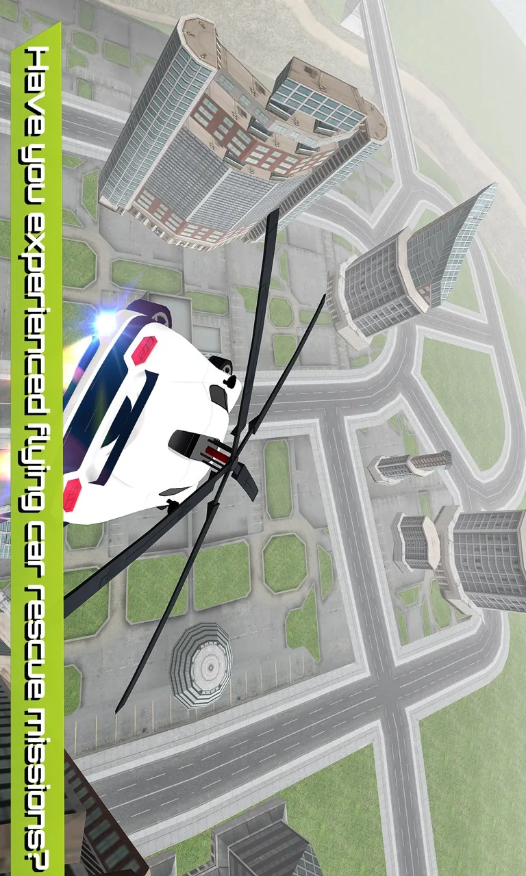 Flying Car Rescue Flight Sim screenshot 3