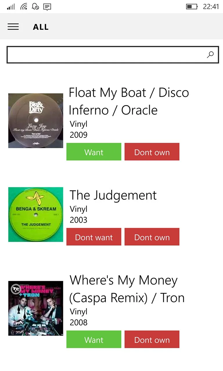 Disko for Discogs screenshot 1