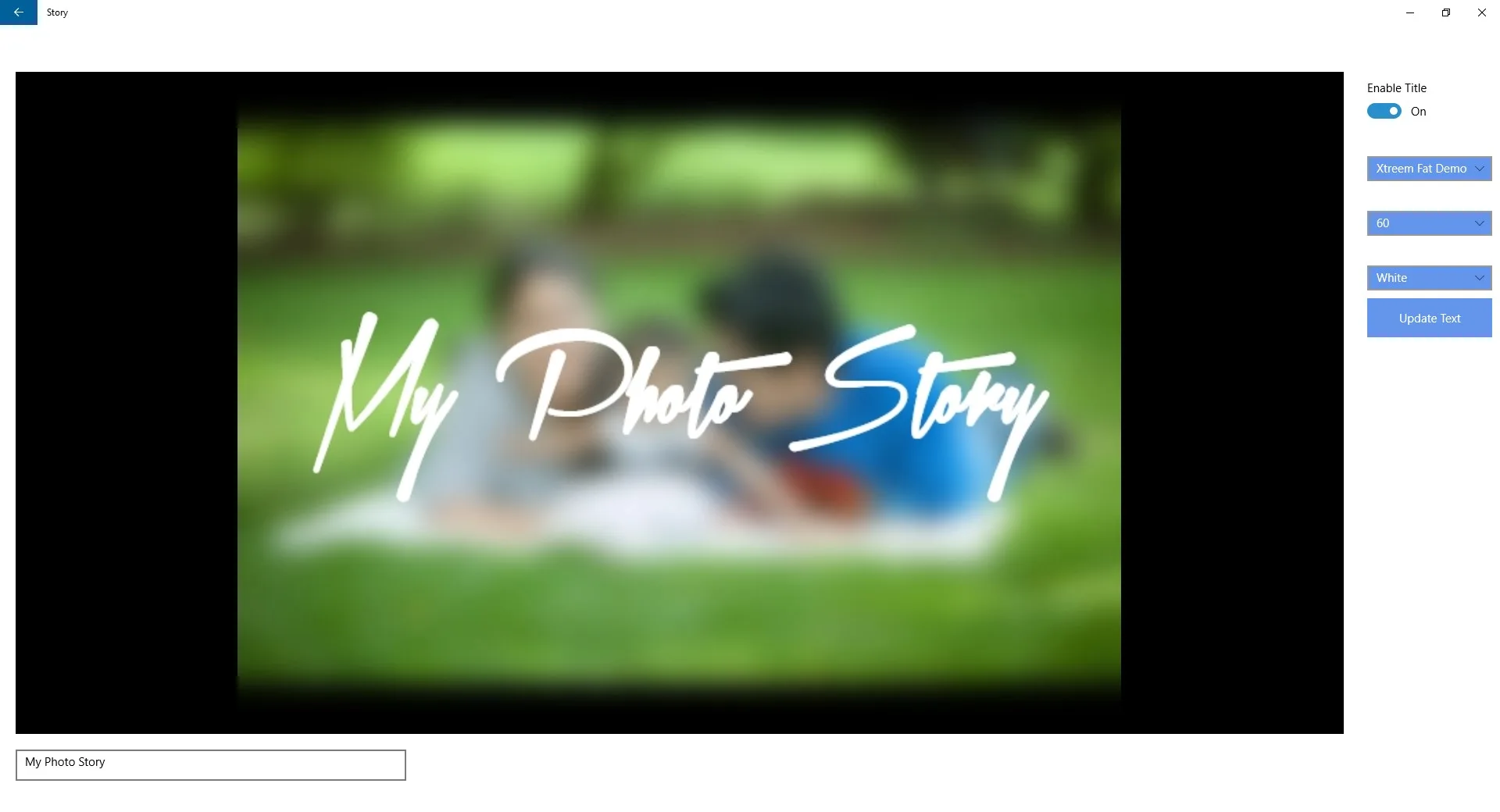 Story screenshot 2
