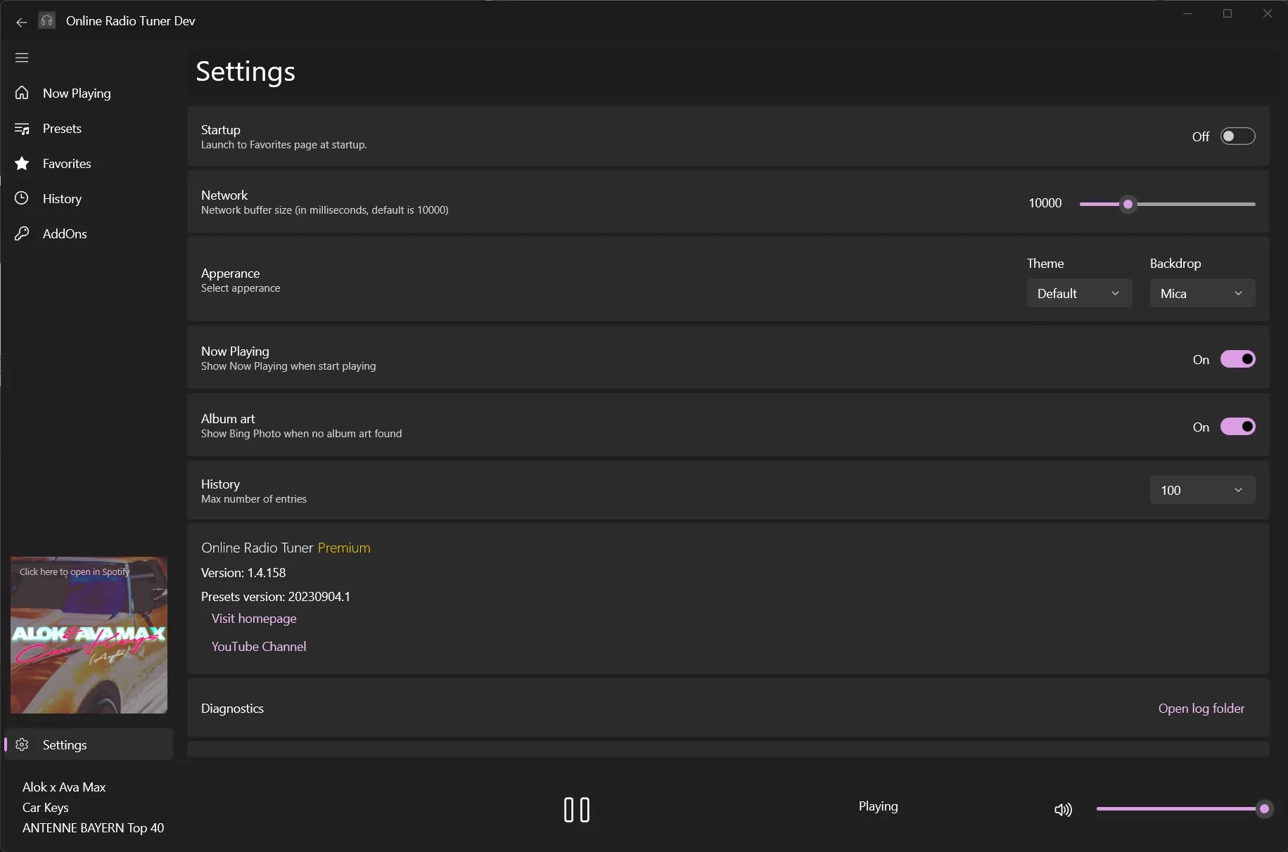 Online Radio Tuner screenshot 3