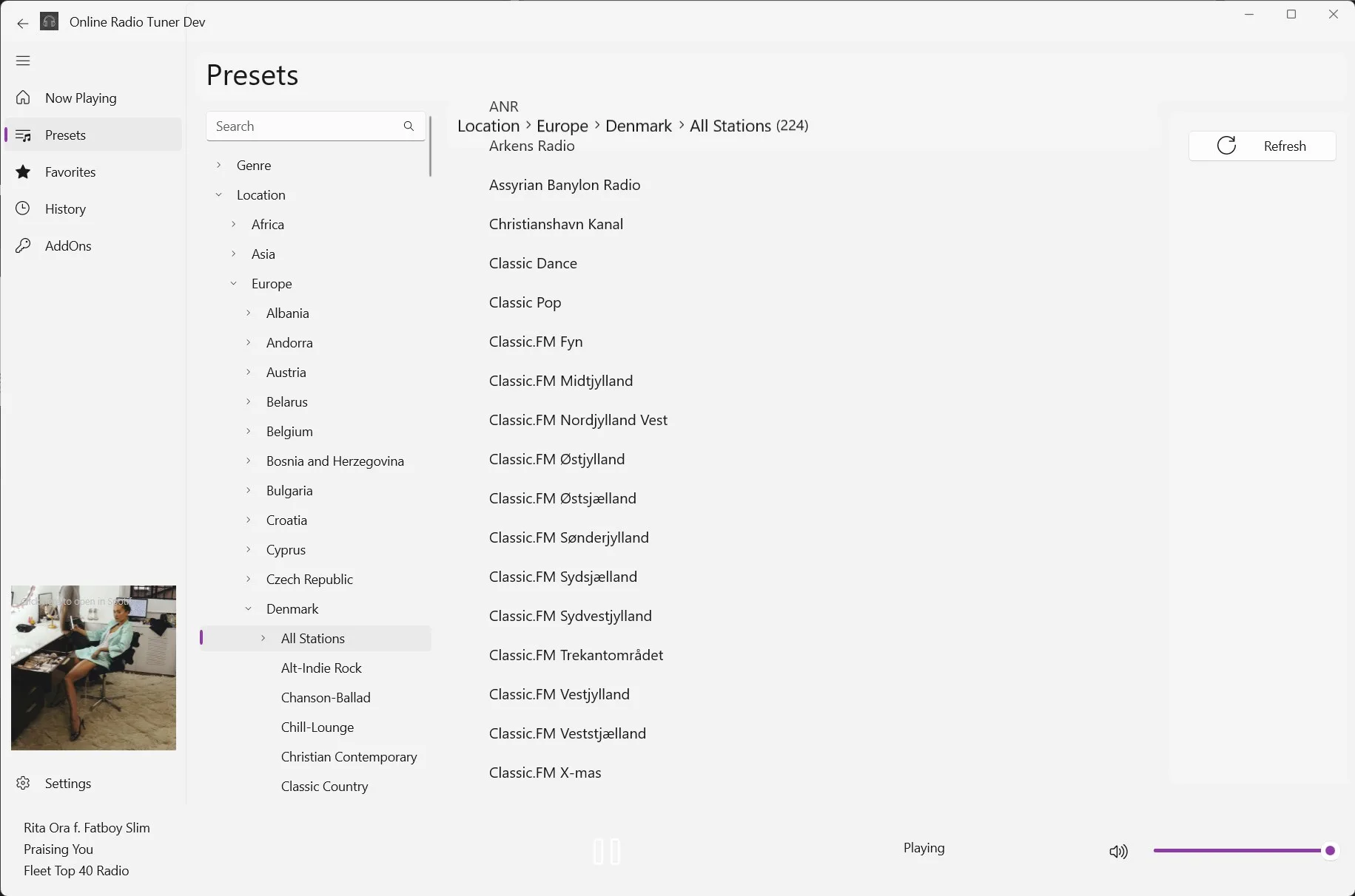 Online Radio Tuner screenshot 4