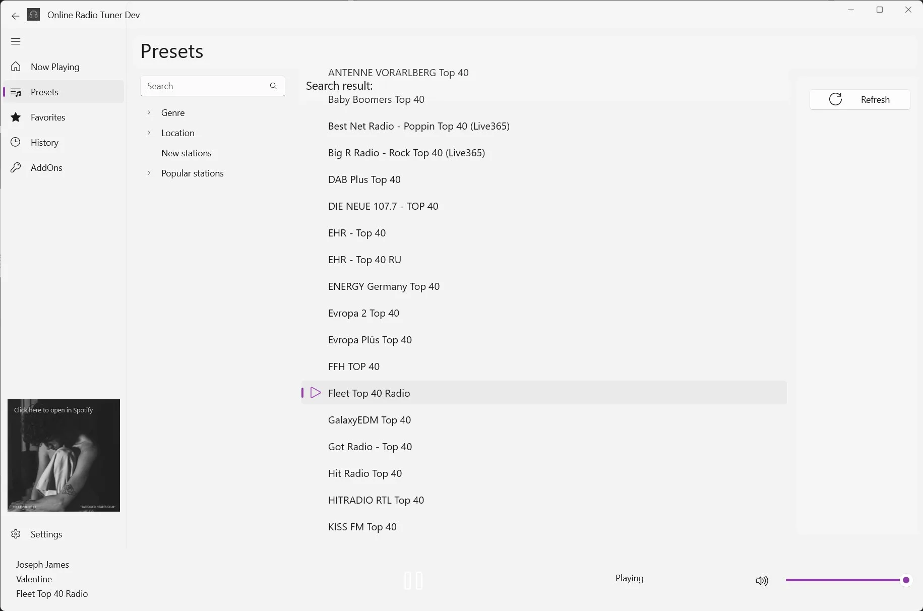Online Radio Tuner screenshot 5