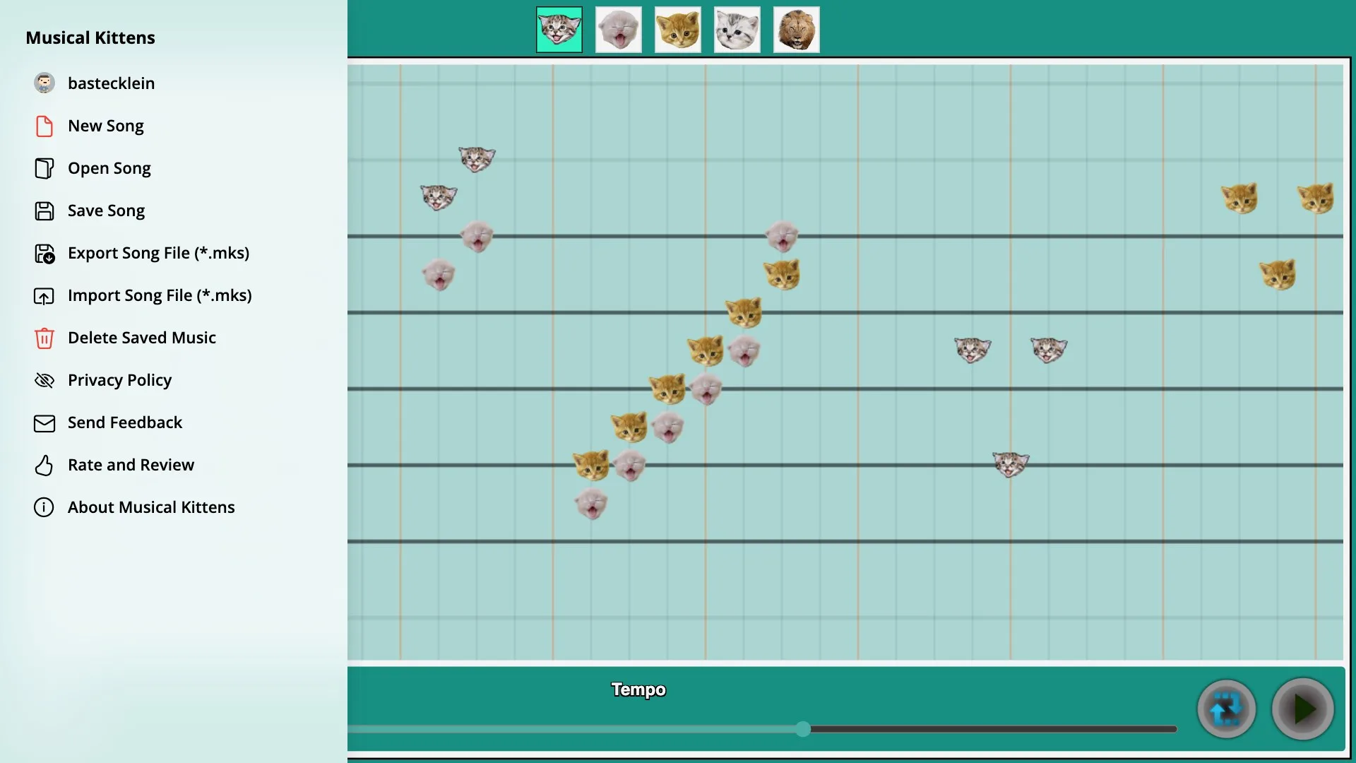 Musical Kittens screenshot 2