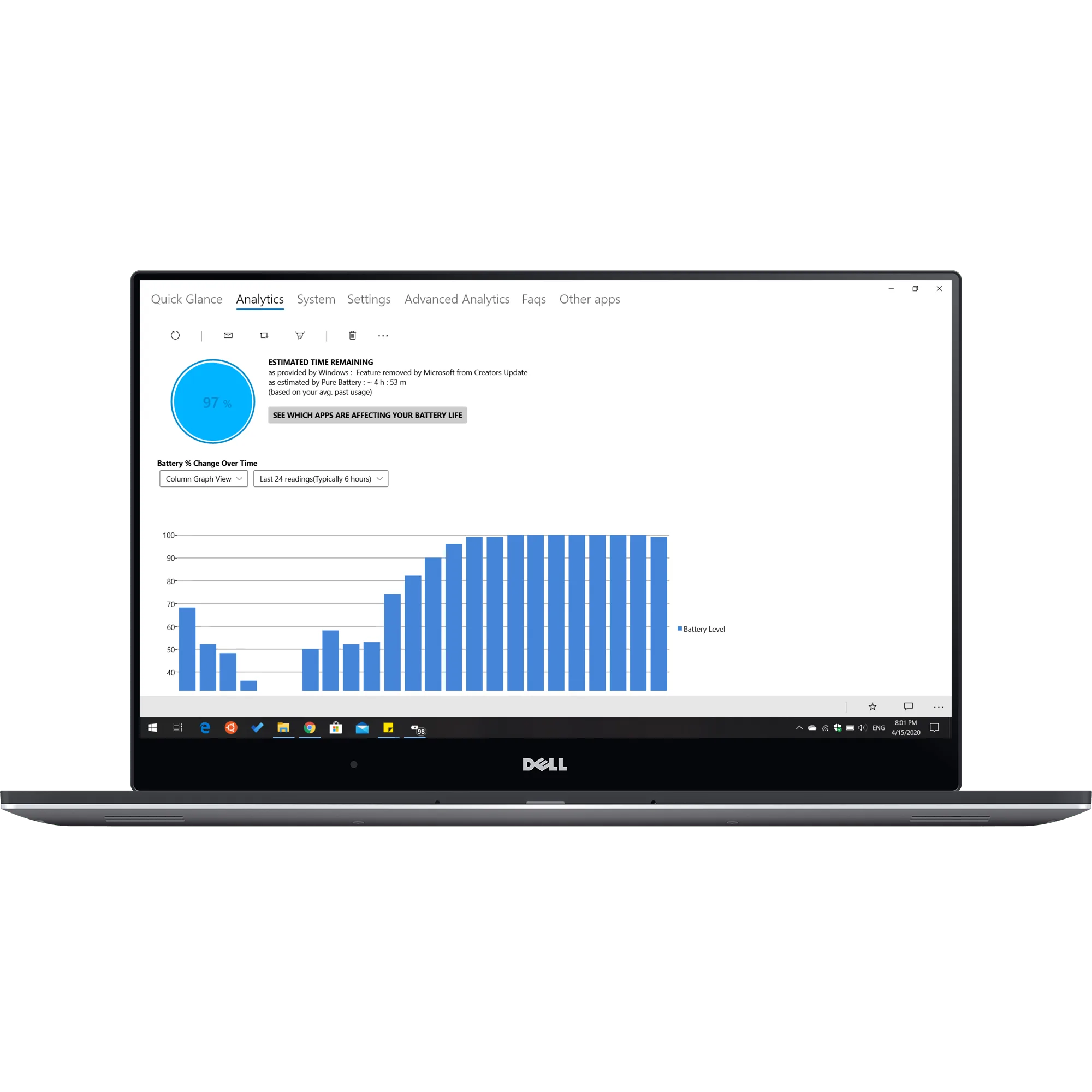 Pure Battery Analytics screenshot 2