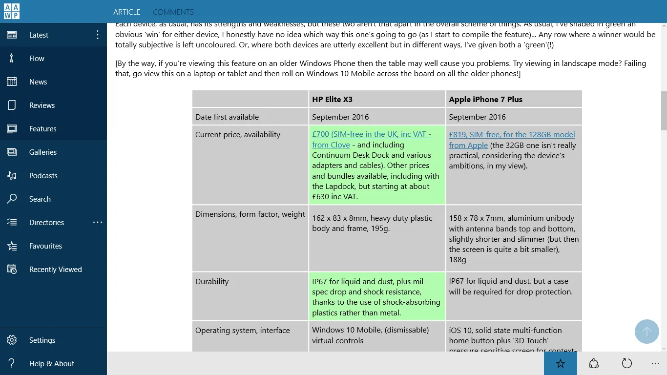 AAWP Universal screenshot 5