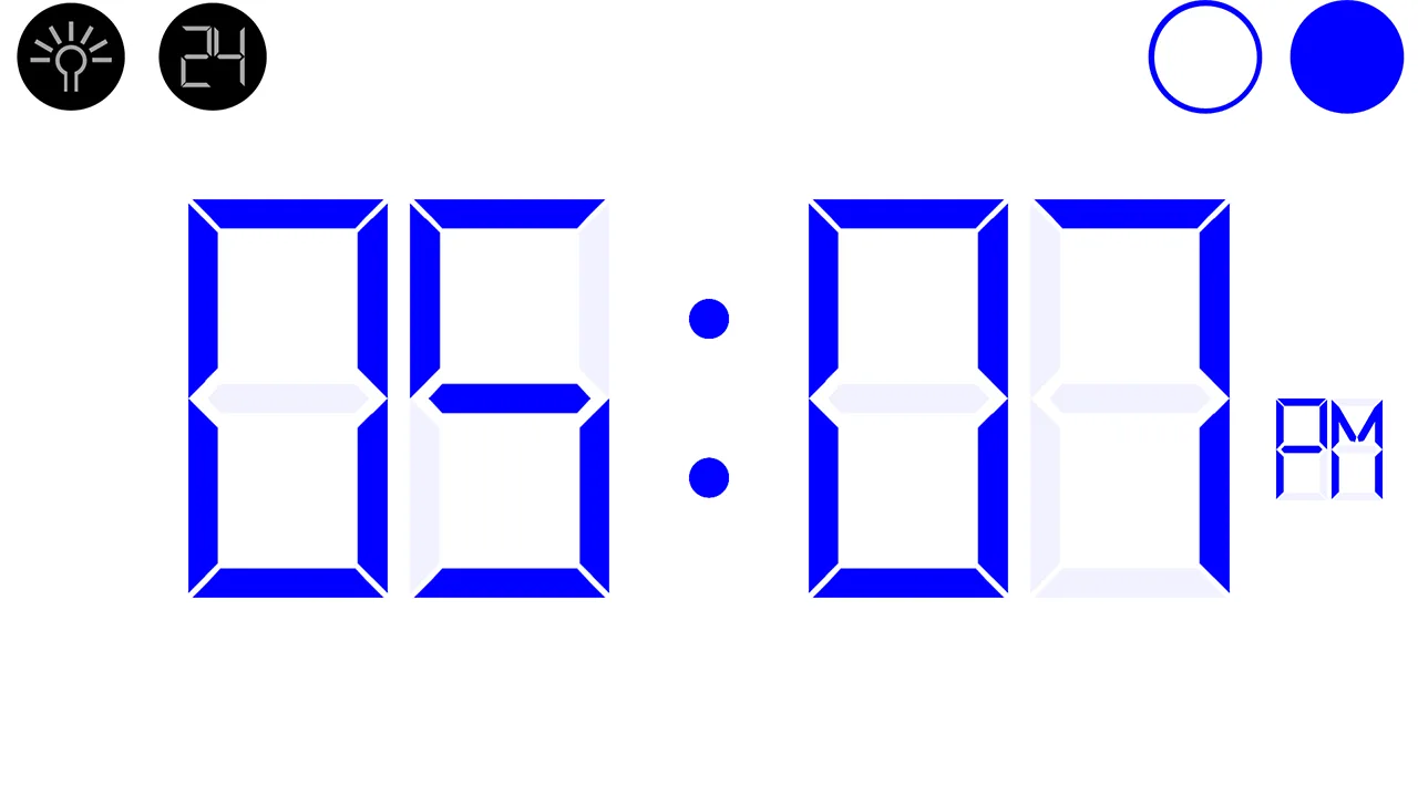 Digital Wall Clock screenshot 3