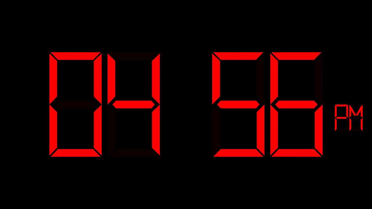 Digital Wall Clock screenshot 4