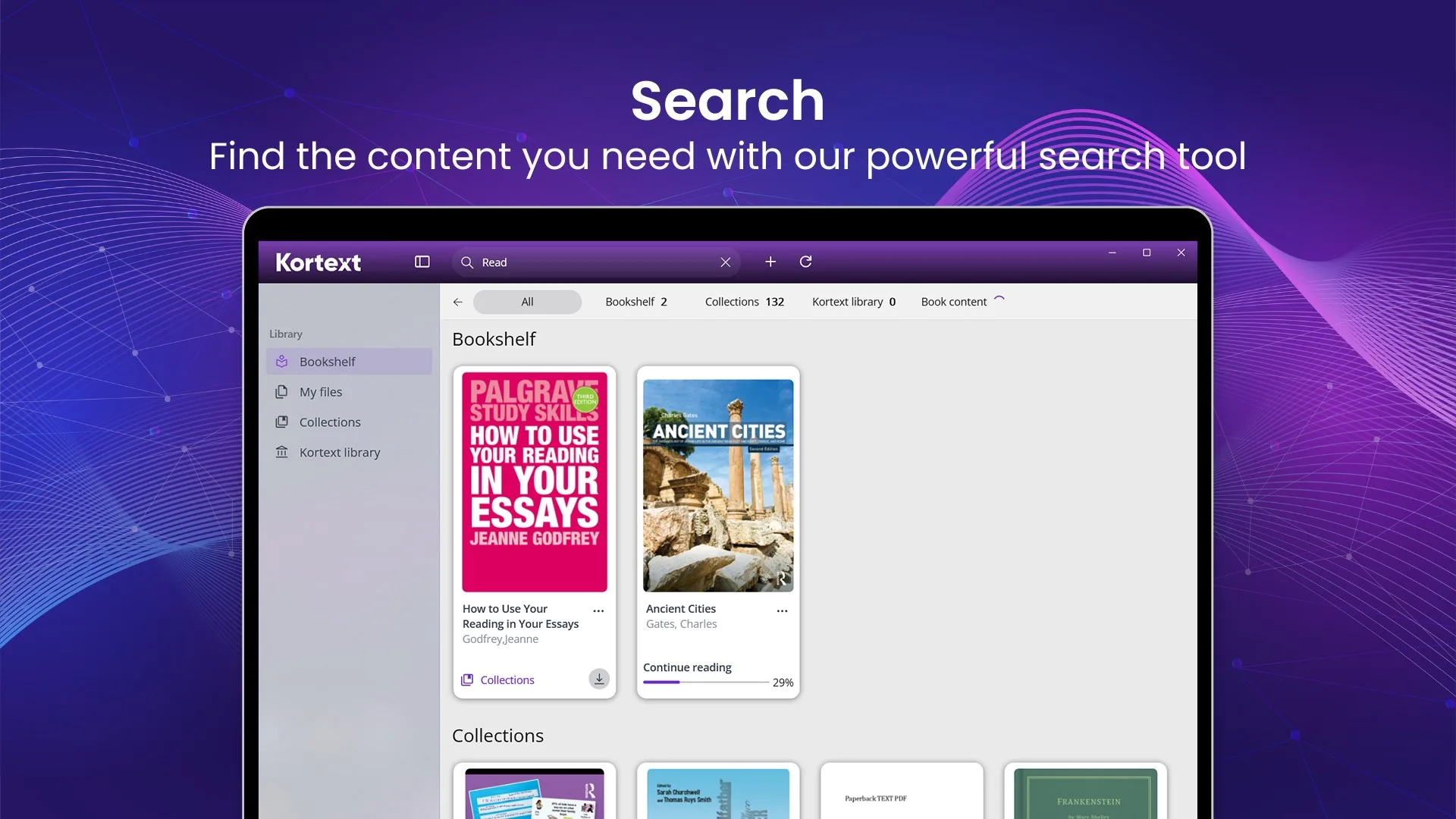 Kortext screenshot 1