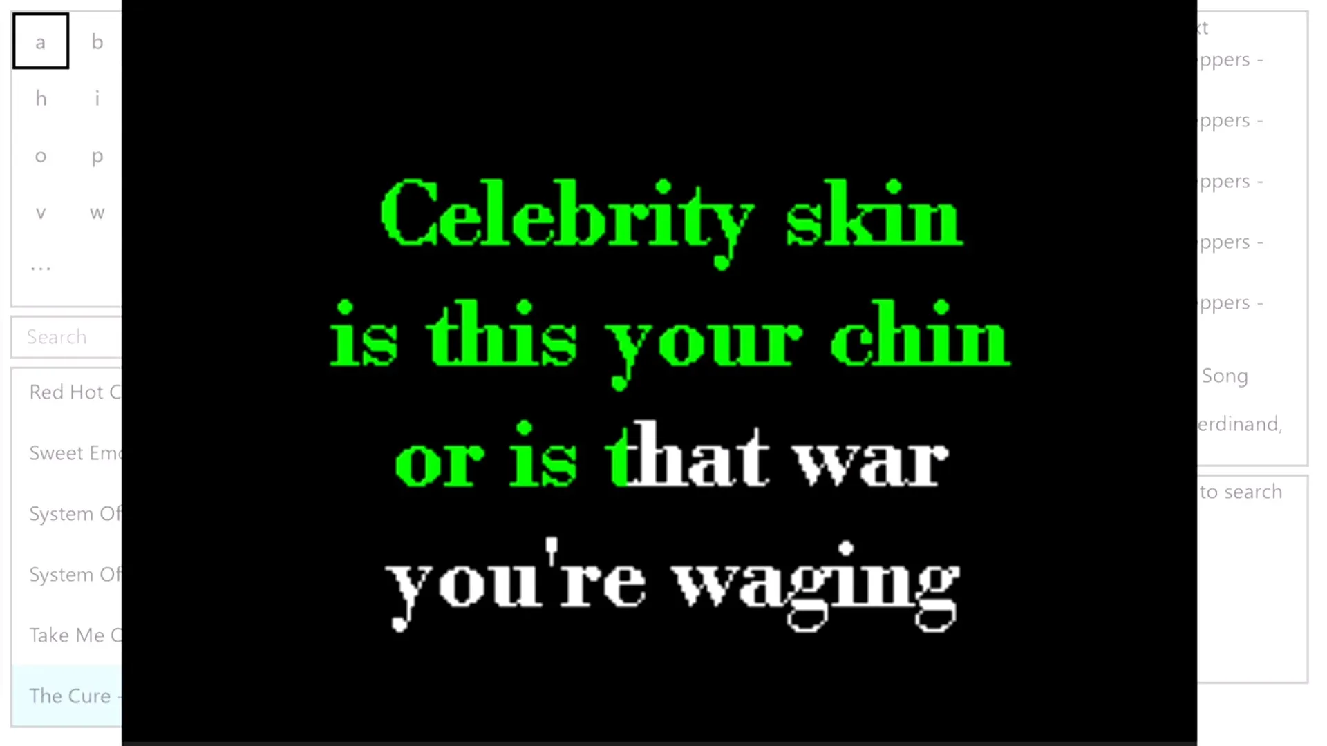 Karaoke screenshot 1