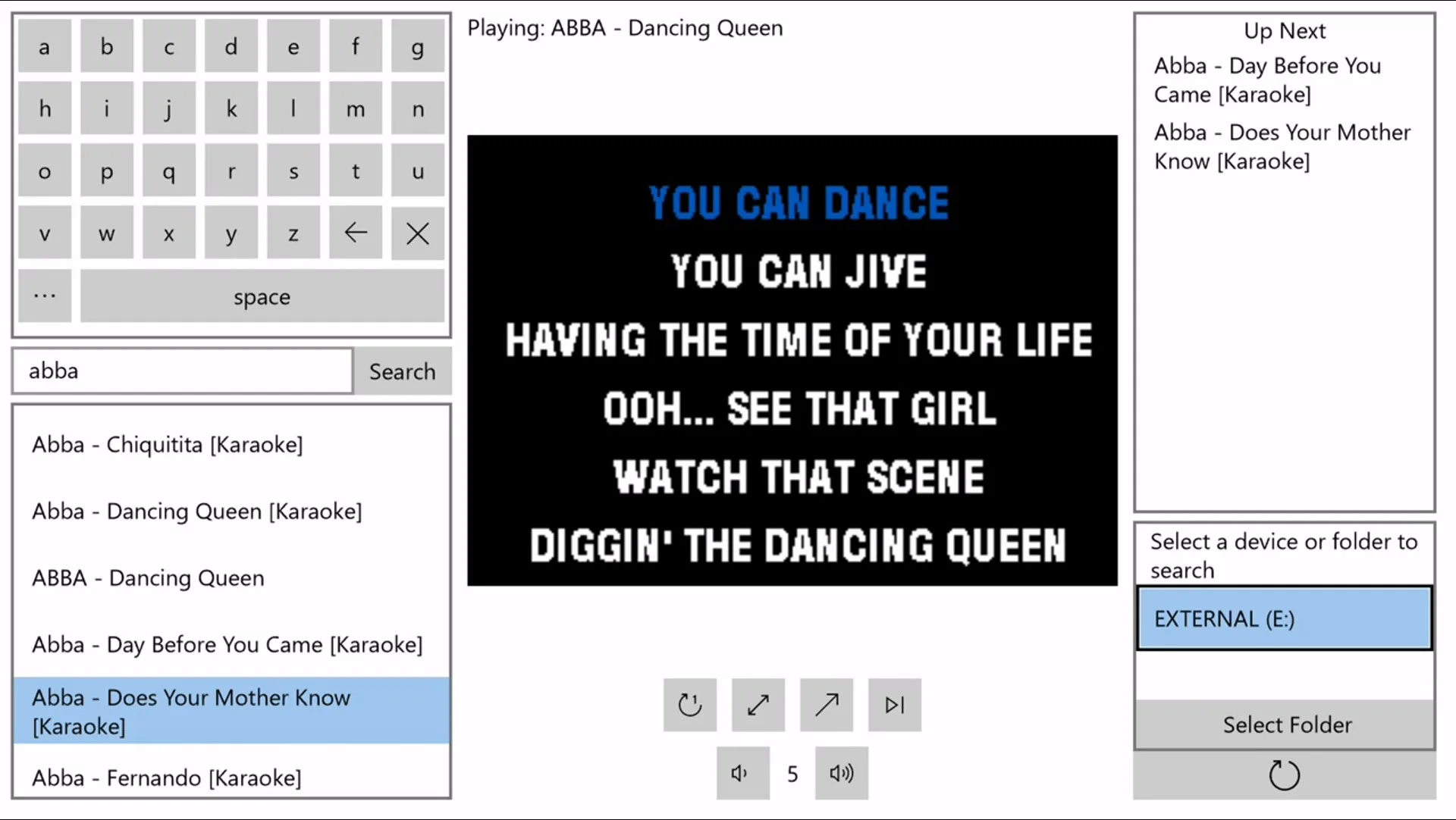 Karaoke screenshot 2