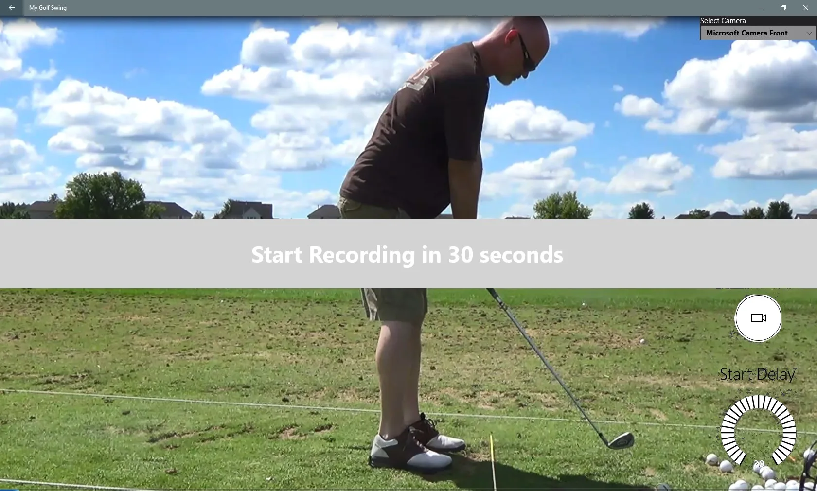 My Golf Swing screenshot 1