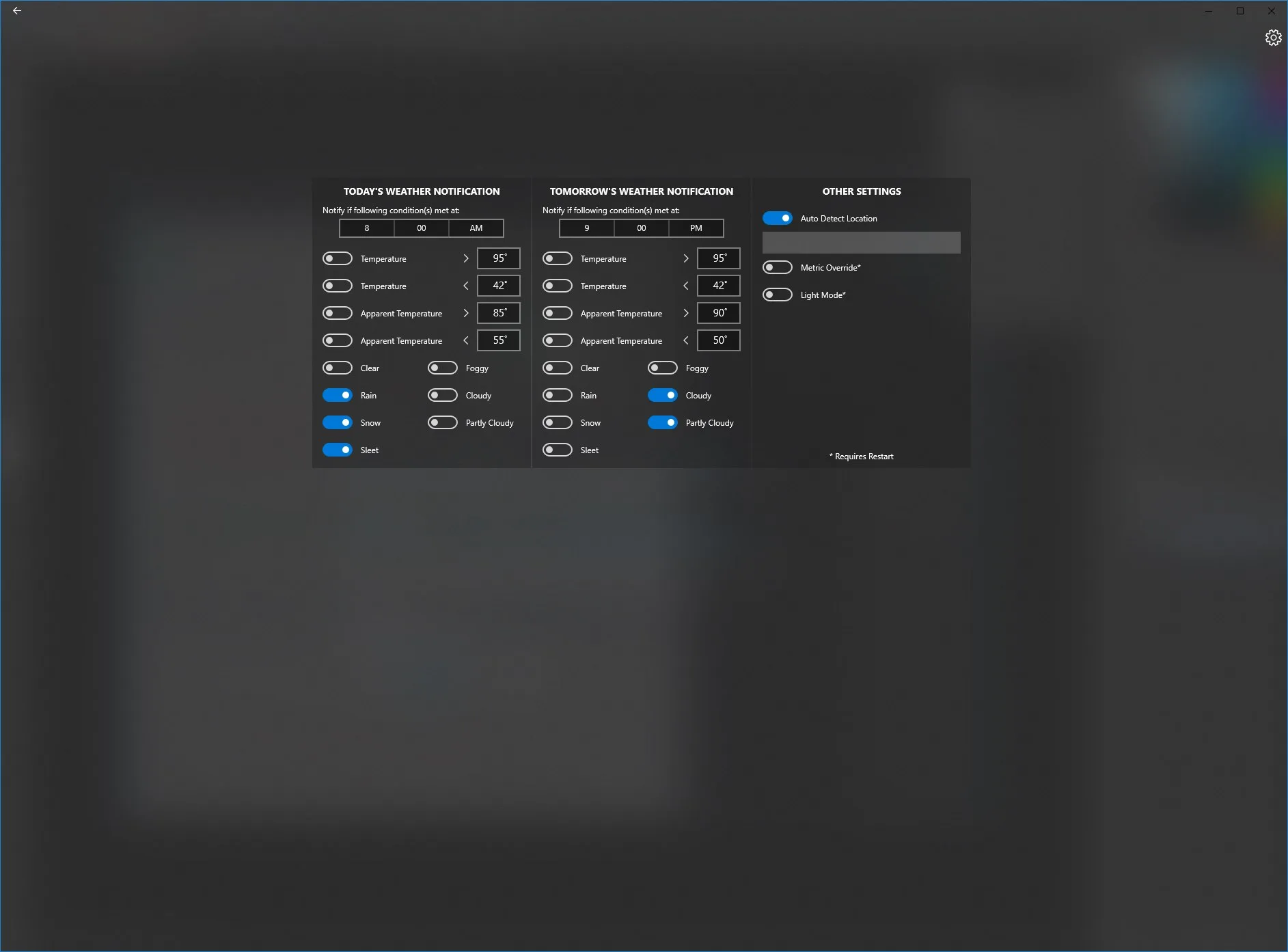 Weather Notify screenshot 1