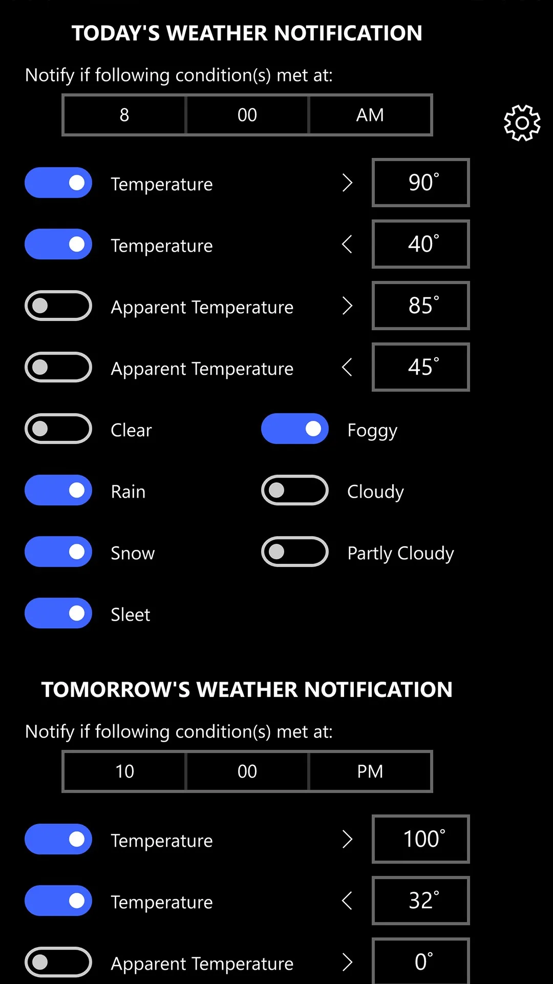 Weather Notify screenshot 5