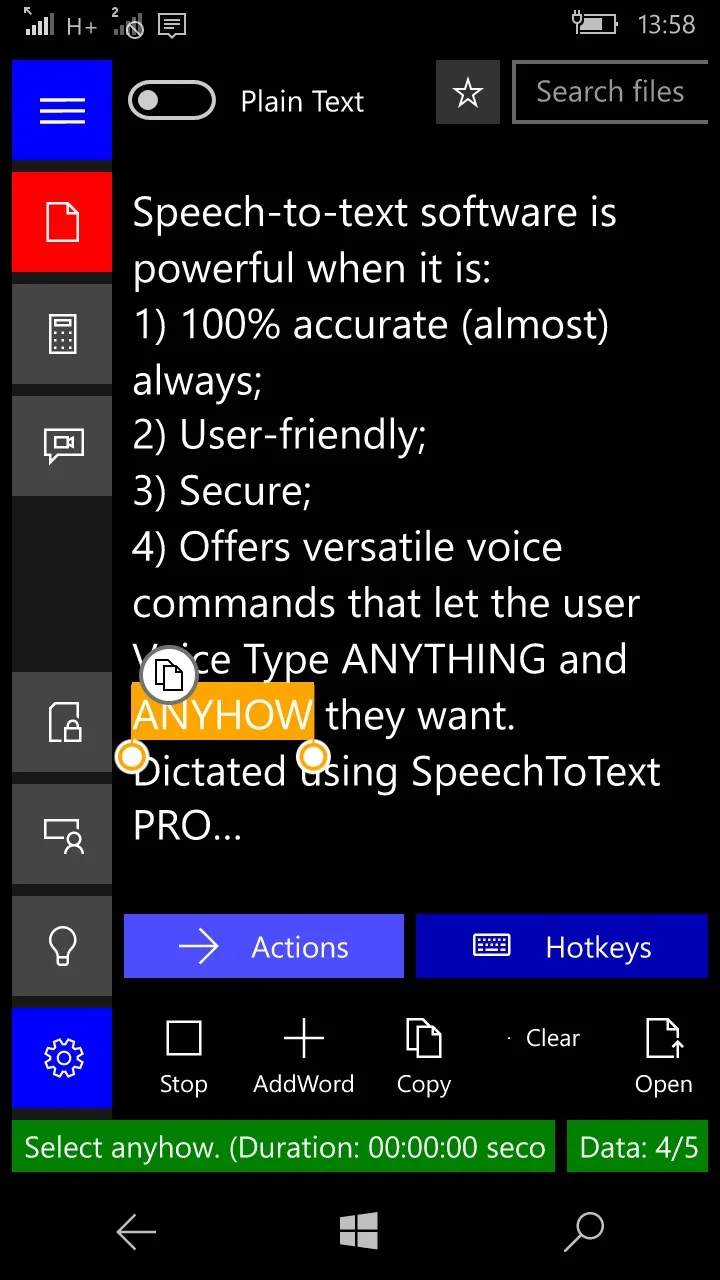 SpeechToText Pro screenshot 4