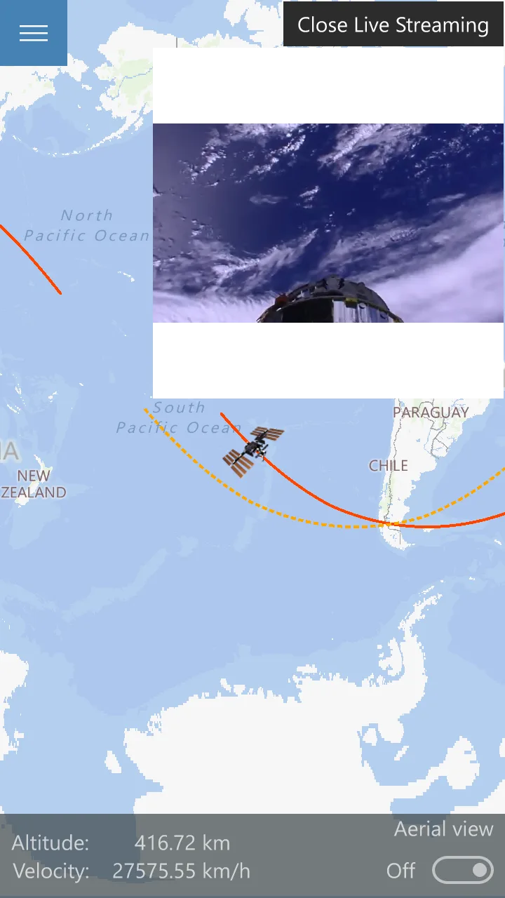 ISS Finder screenshot 2