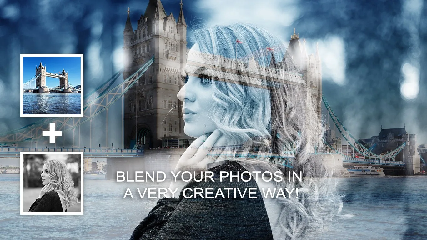BlendMix - Photo Blend screenshot 1
