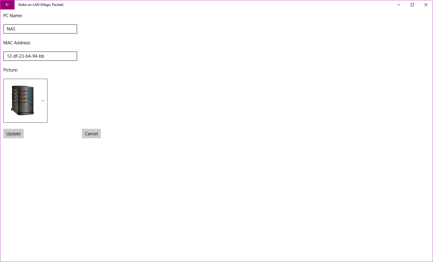 Wake on LAN (Magic Packet) screenshot 1