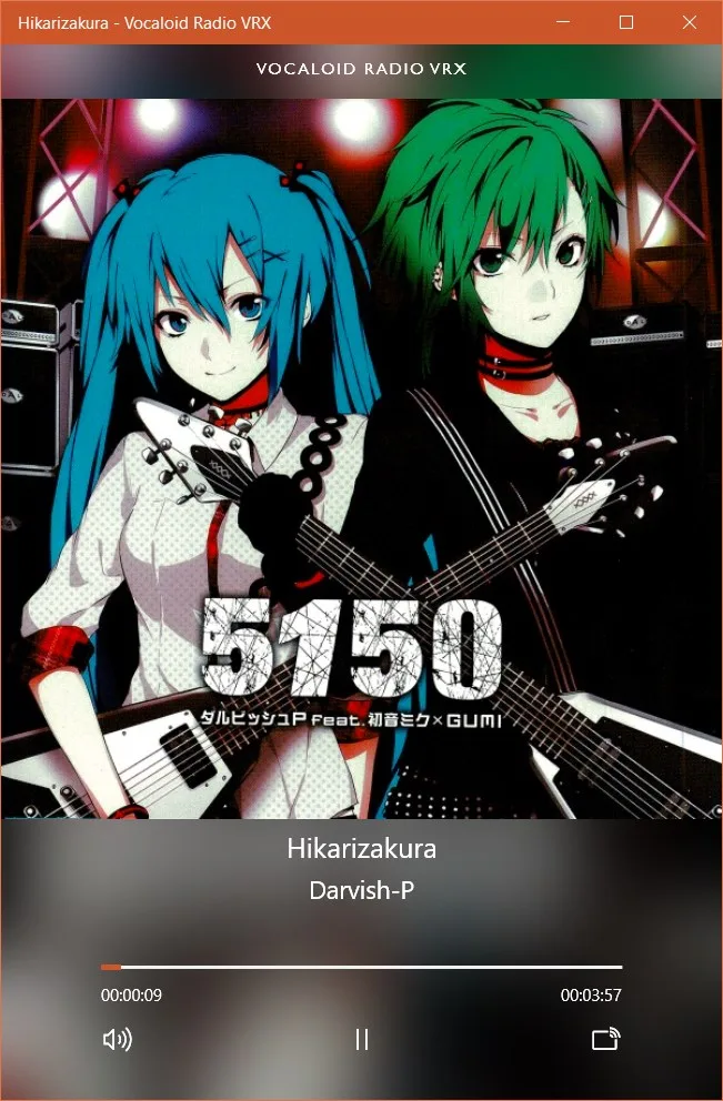 Vocaloid Radio VRX screenshot 1