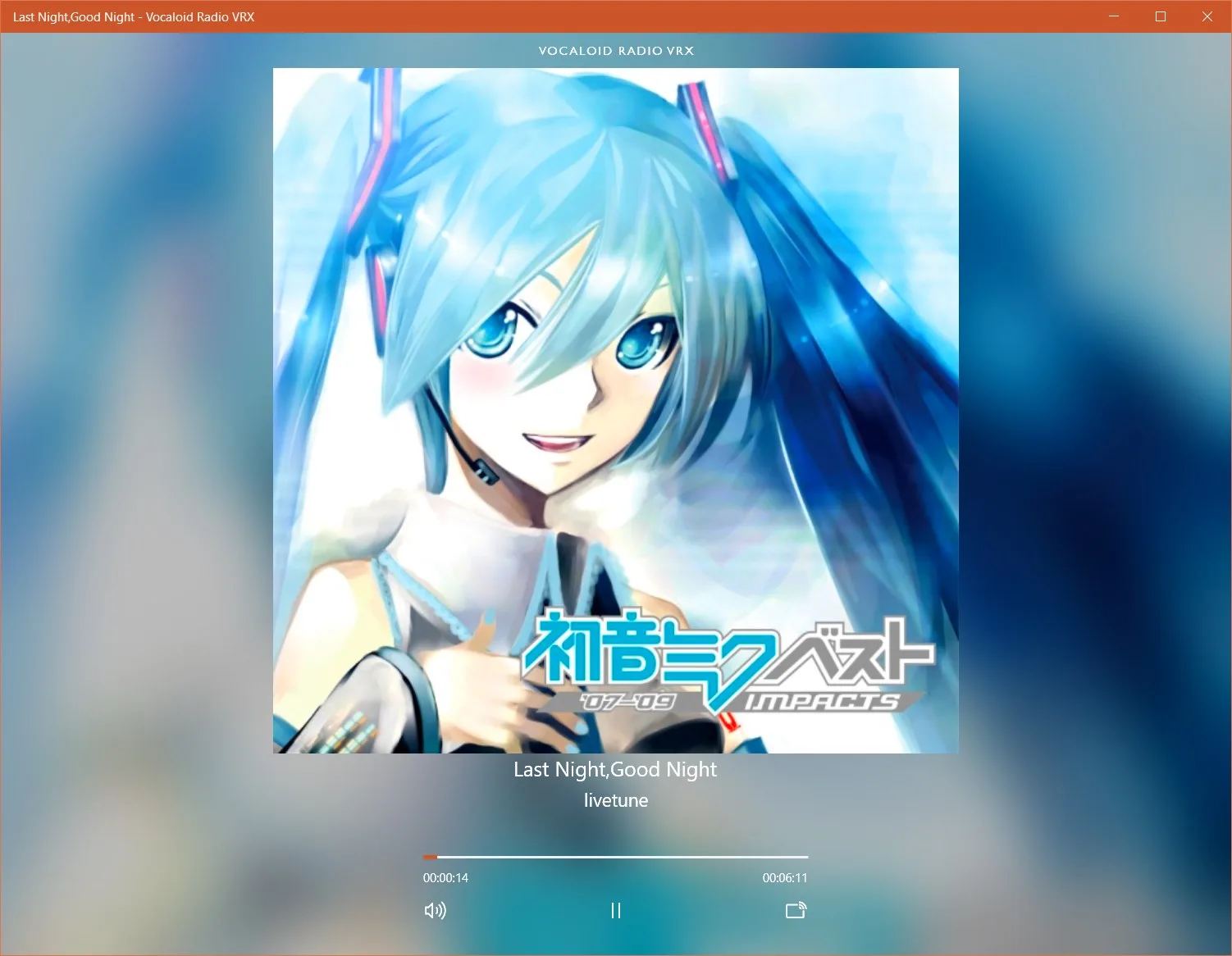 Vocaloid Radio VRX screenshot 3