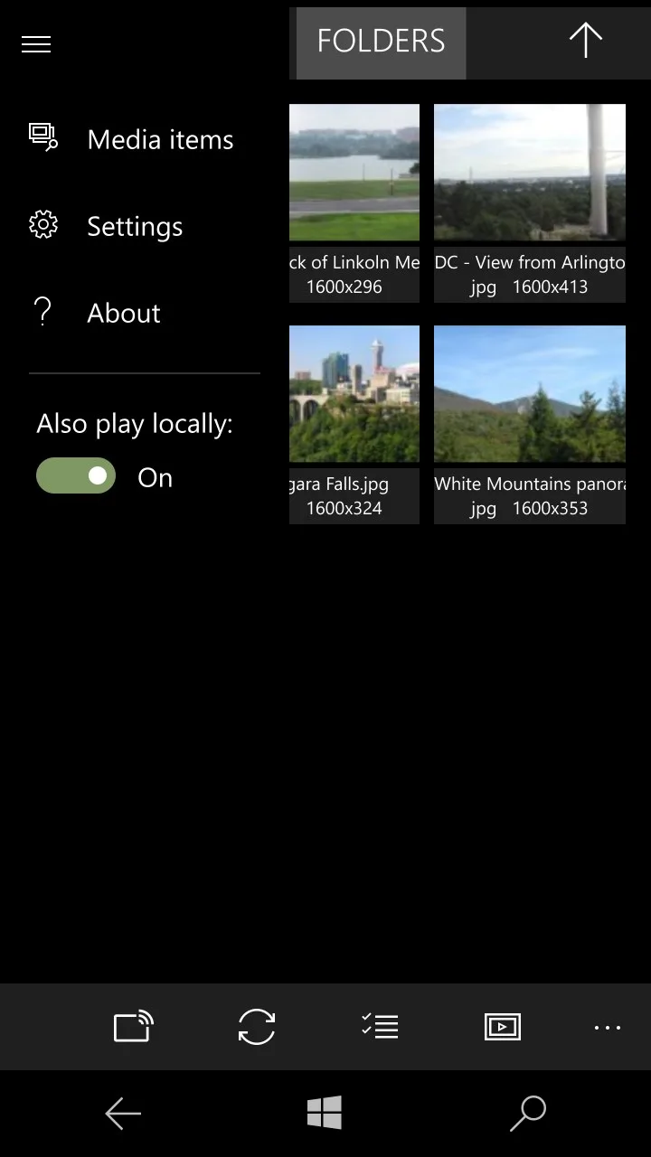 Cast to screenshot 3