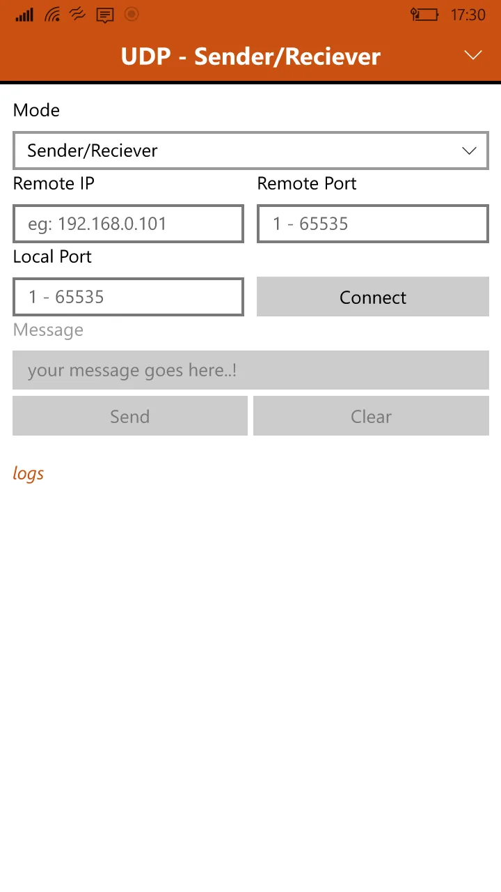 UDP - Sender/Reciever screenshot 4
