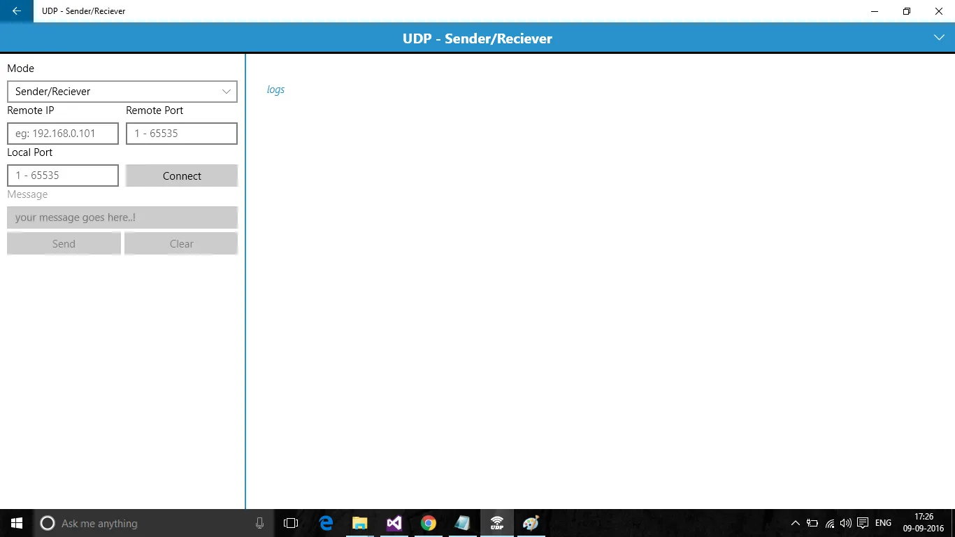 UDP - Sender/Reciever screenshot 5