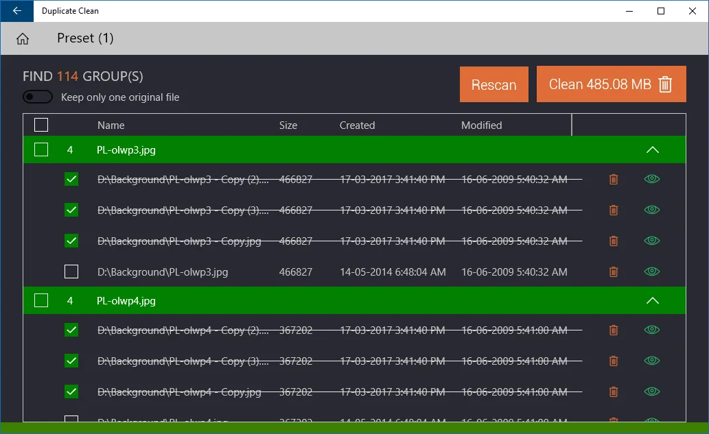 Duplicate Cleaner Master screenshot 5