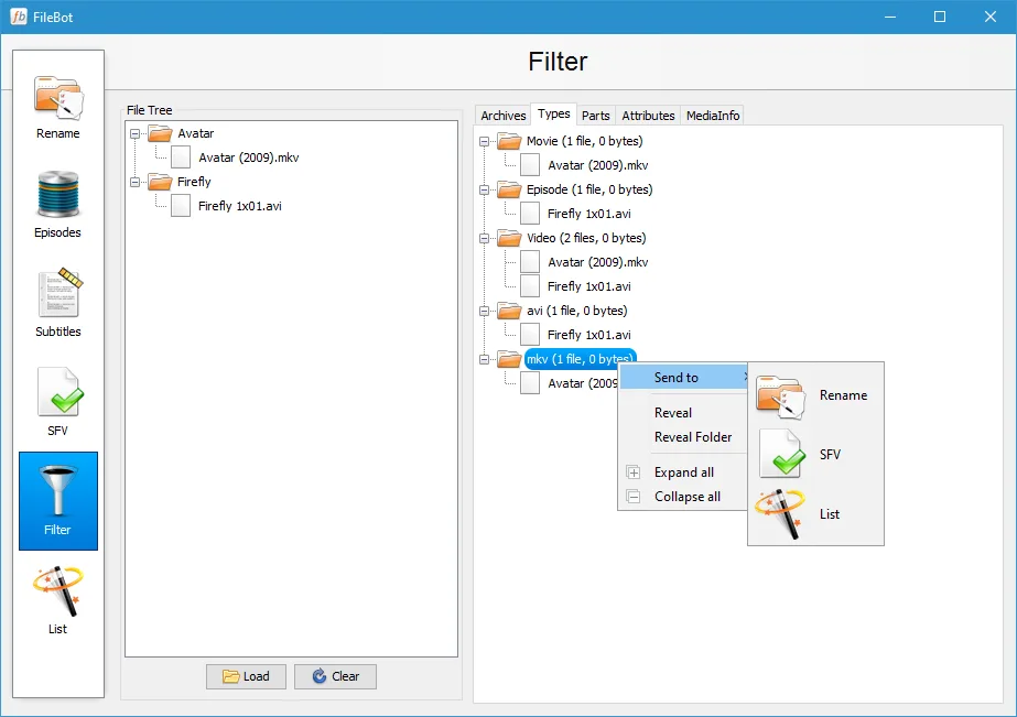 FileBot screenshot 5