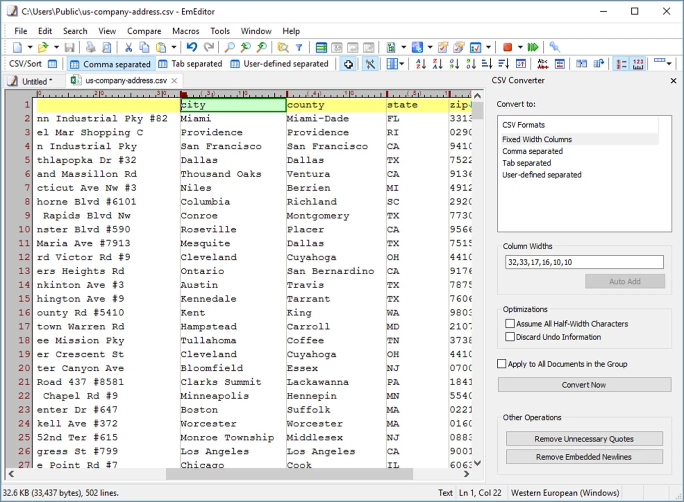 EmEditor (64-bit, UWP) screenshot 3