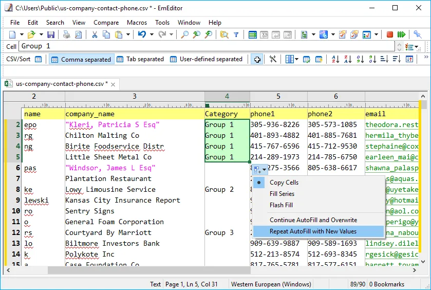 EmEditor (64-bit, UWP) screenshot 5
